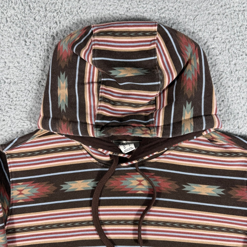Ariat Hoodie Womens Large Skyline Soft Silt Serape Print Hooded Sweatshirt - Picture 3 of 9